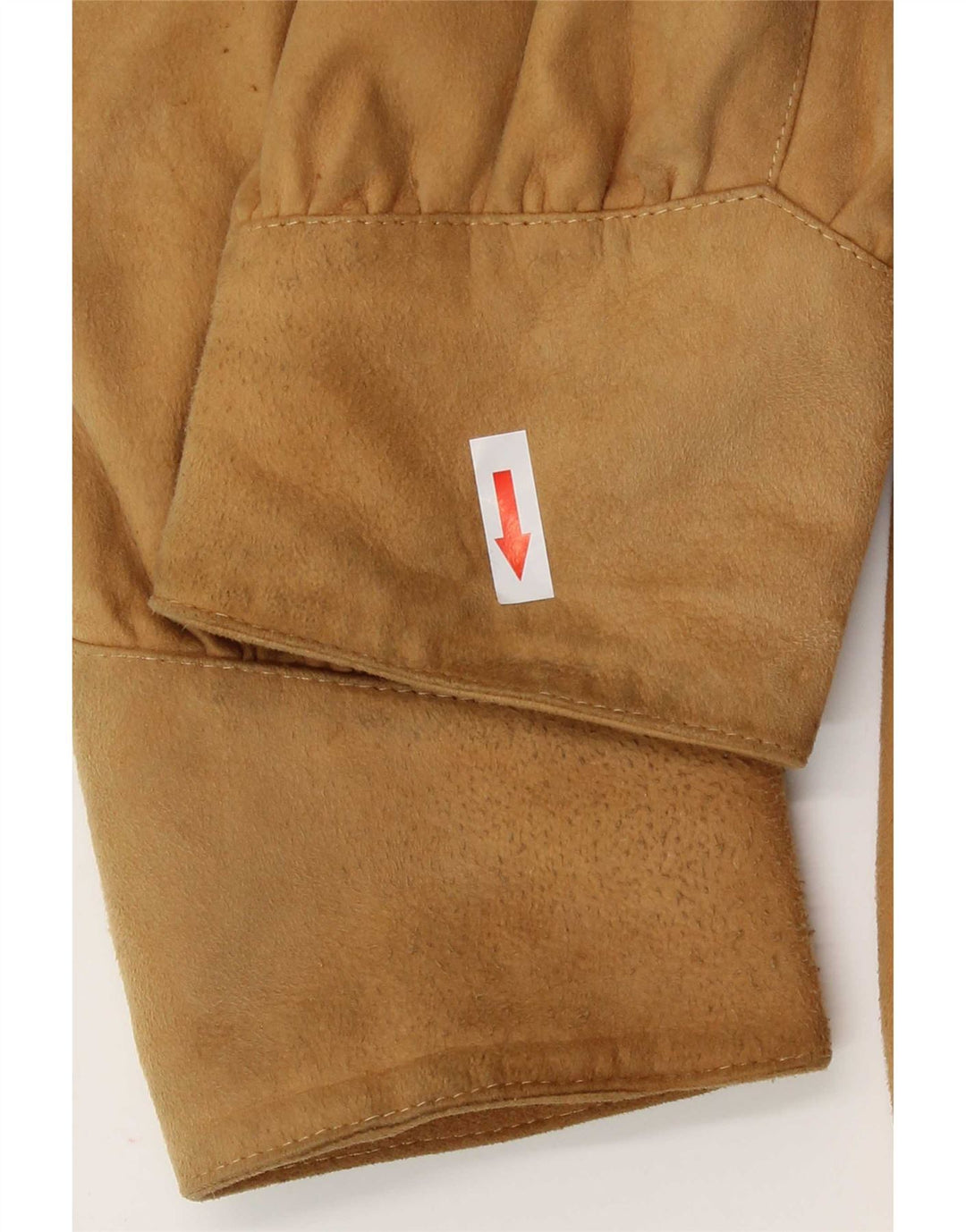 Винтажная женская замшевая куртка IT 44 Medium Beige