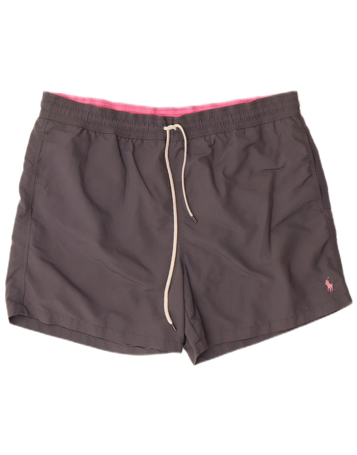 Мужские шорты для плавания POLO RALPH LAUREN 2XL, серый нейлон