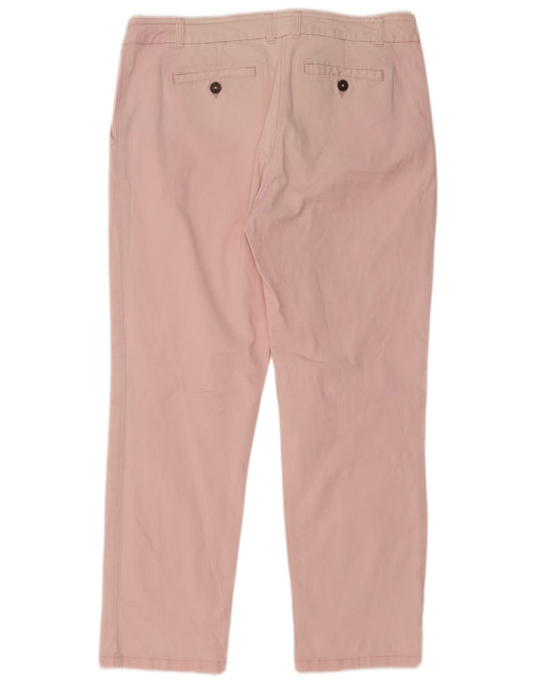 Женские прямые брюки чинос Boden UK 12 Medium W32 L27 Розовый хлопок