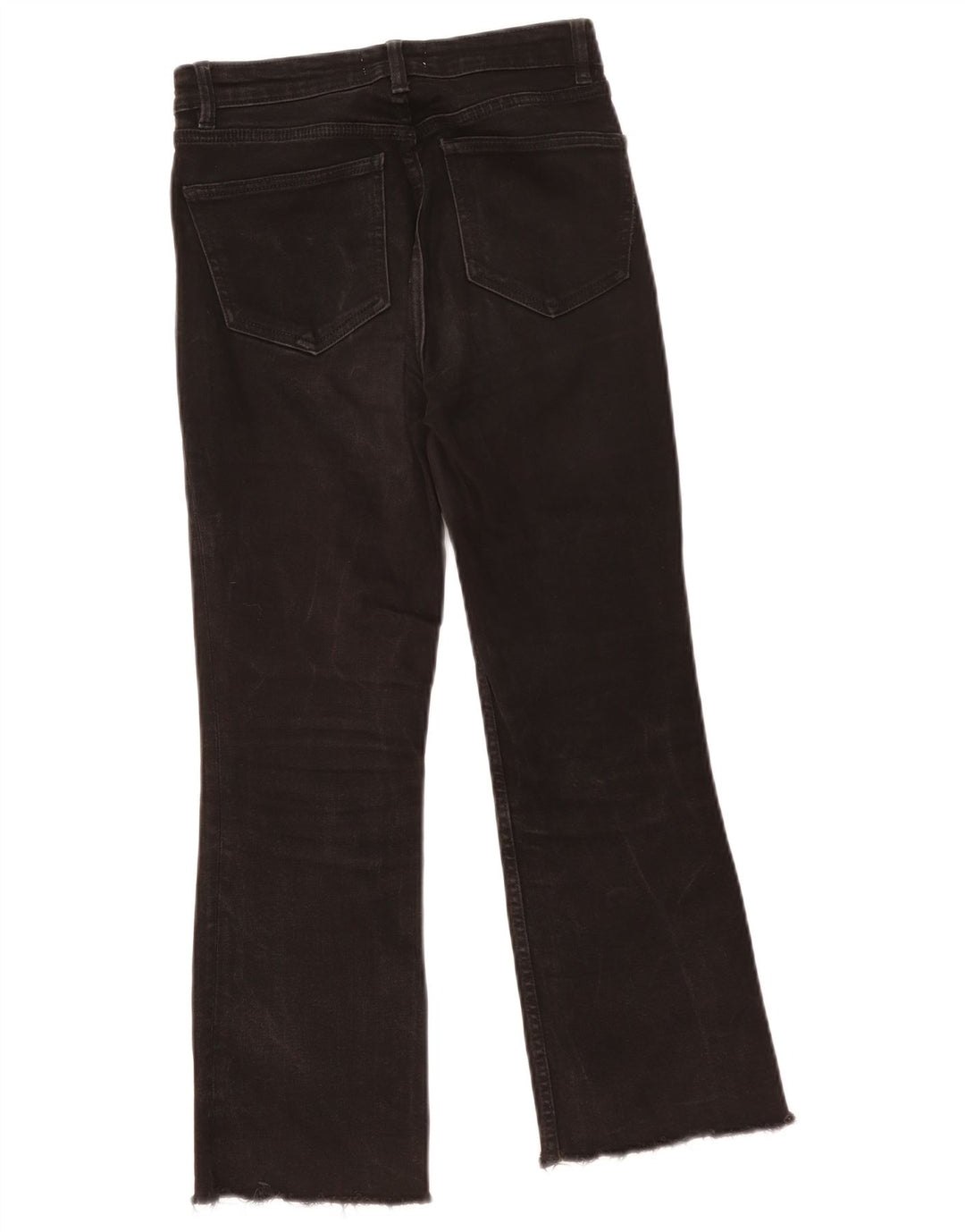 Женские укороченные джинсы Zara Bootcut EU 36 XS W26 L24, черные