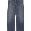 Мужские прямые джинсы Diesel W36 L32 синие, хлопок