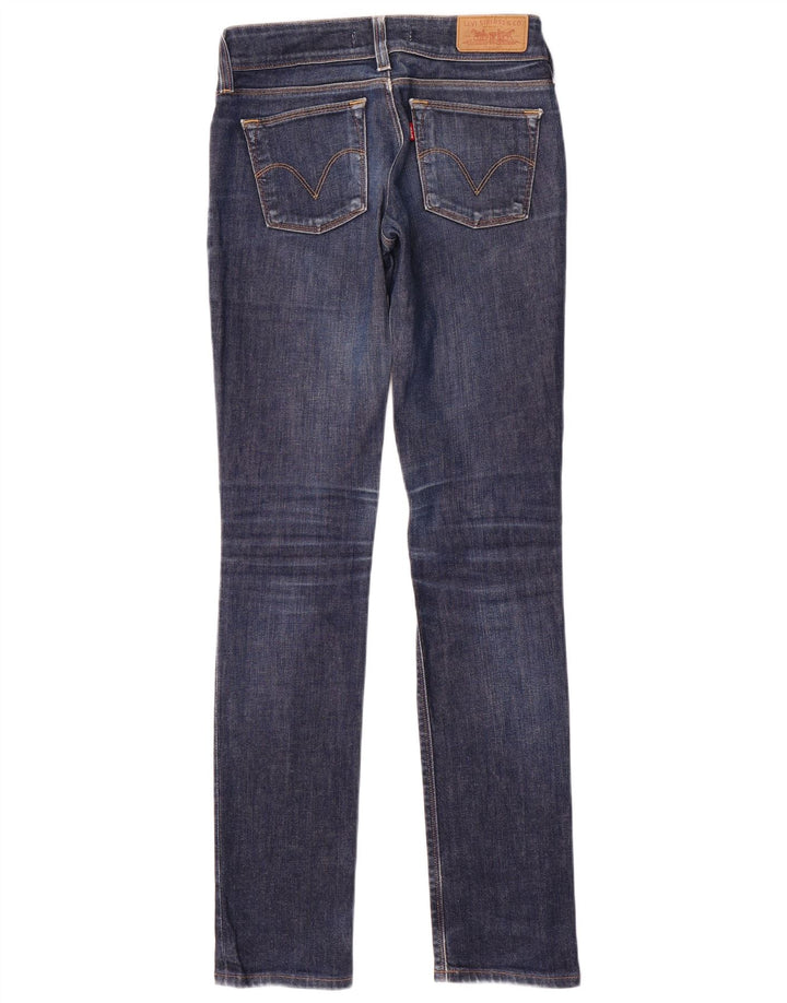 Женские узкие джинсы Levi's 571 W27 L34 синие, хлопок