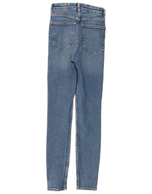 Женские джинсы скинни Zara EU 34 2XS W24 L28, синий хлопок