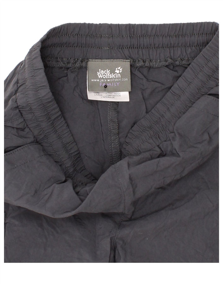 JACK WOLFSKIN Boys Cargo Trousers 5-6 Years W22 L18  Grey Polyamide Vintage Jack Wolfskin and Second-Hand Jack Wolfskin from Messina Hembry 