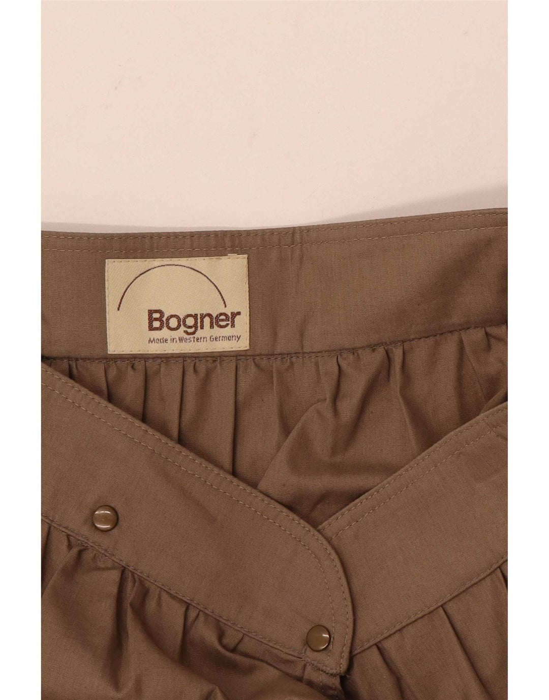 Женская юбка с запахом Bogner W30 средний коричневый