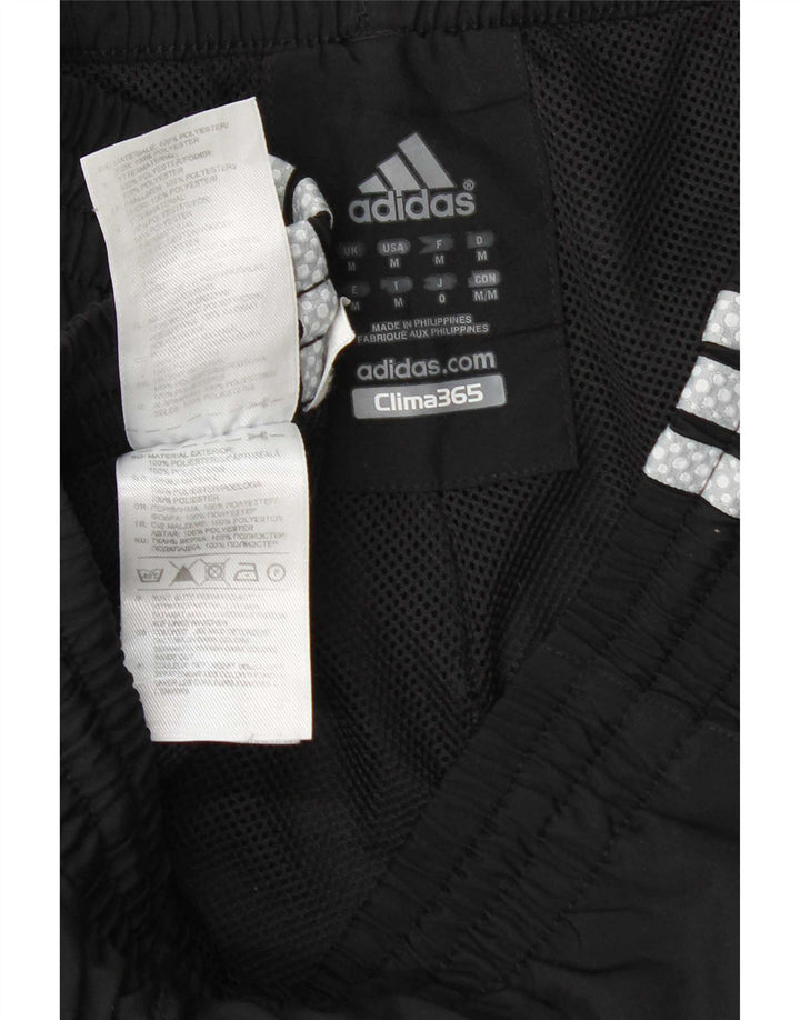 Мужские спортивные шорты-бермуды Adidas Climalite, средний черный полиэстер