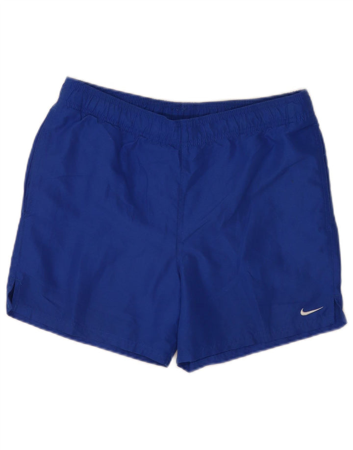 Мужские спортивные шорты Nike Regular с графикой, маленькие синие спортивные шорты из полиэстера