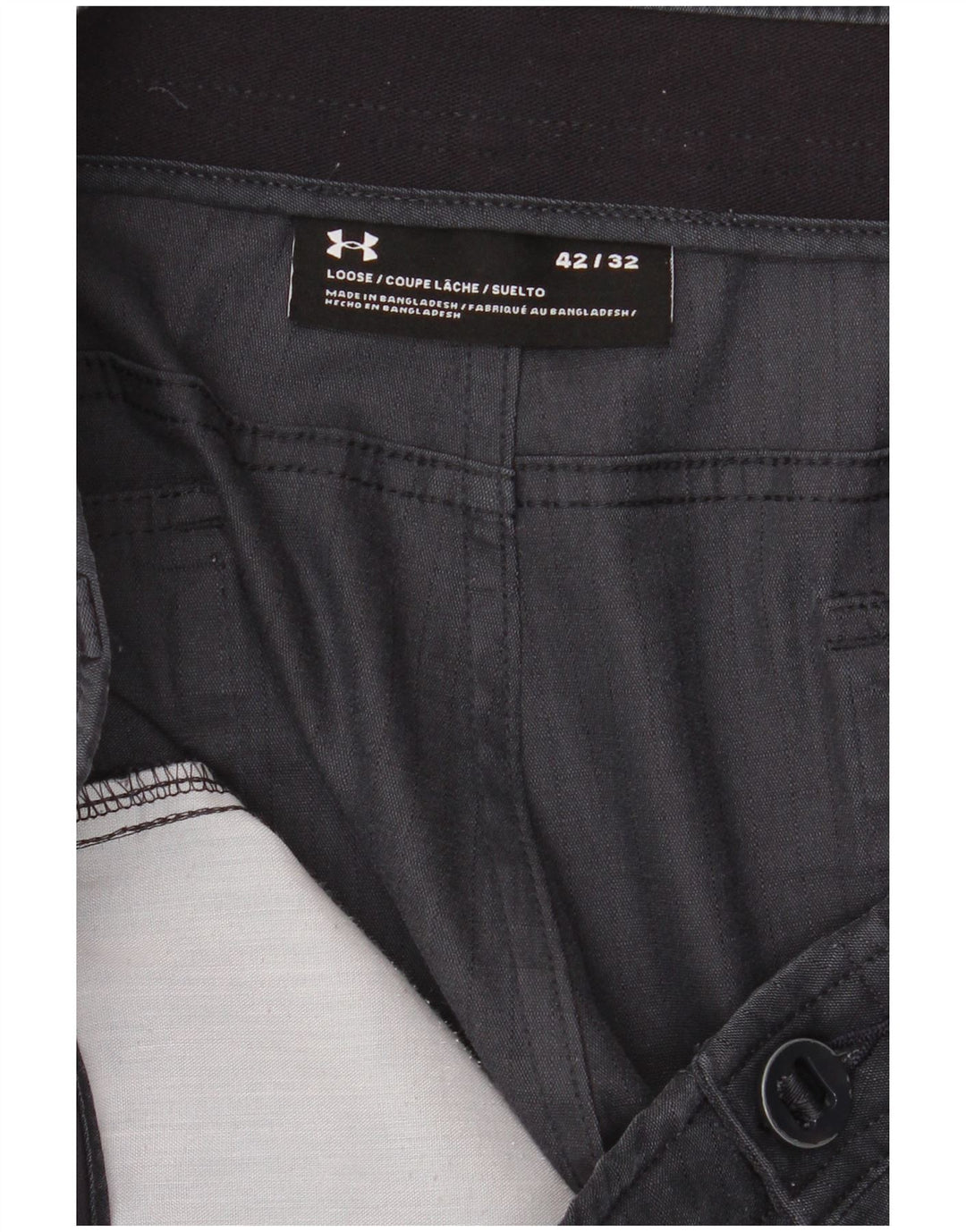 Мужские прямые брюки карго Under Armour W42 L32 темно-синие