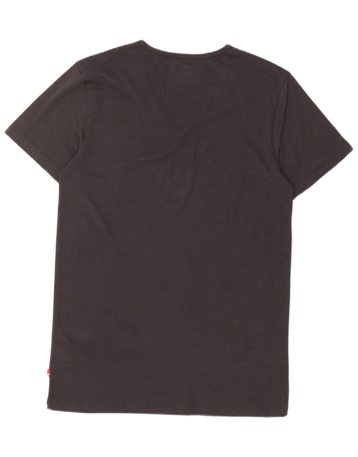 LEVI'S Mens T-Shirt Top Medium Black Cotton