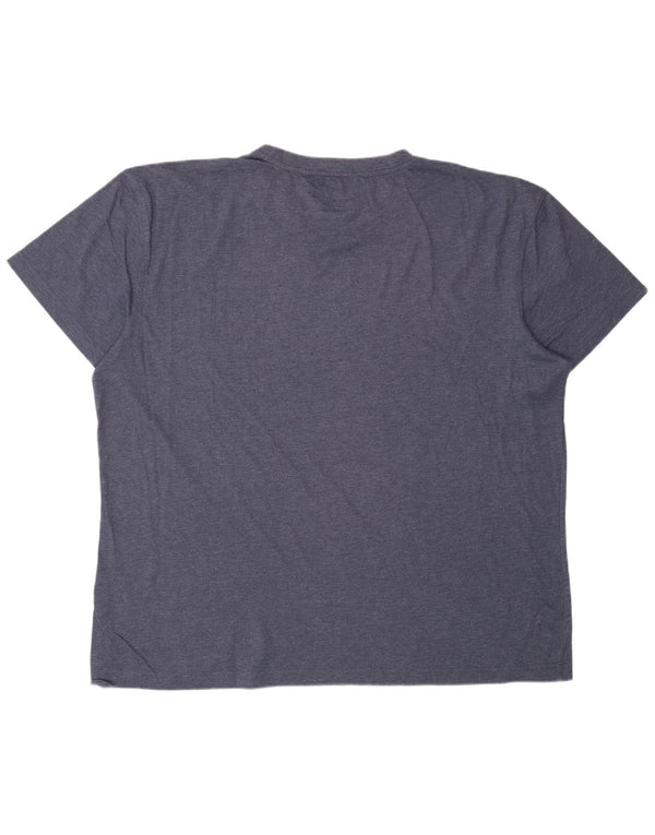 Мужская футболка с рисунком ARIZONA, топ 3XL, темно-синий, хлопок