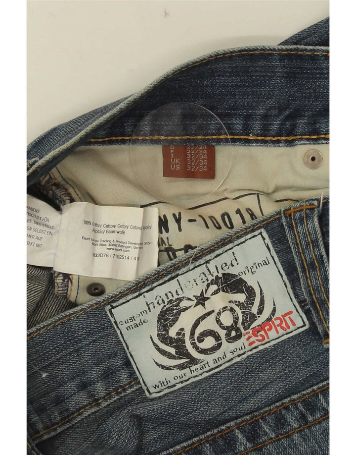 Мужские прямые джинсы Esprit W32 L34 синие, хлопок
