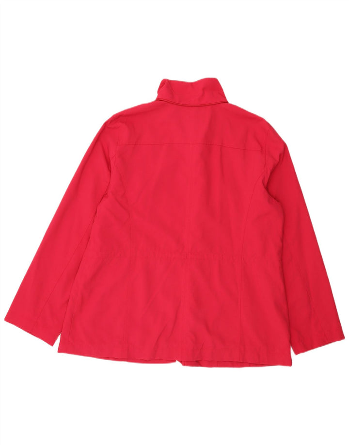 Женский бомбер Marks & Spencer UK 18 XL Розовый Полиамид