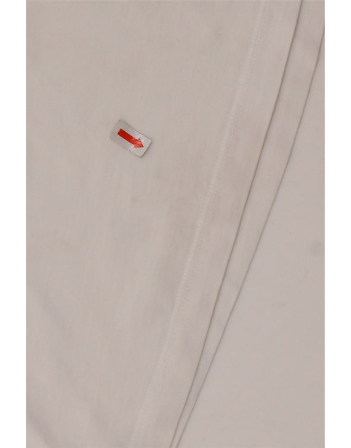 TOMMY HILFIGER Укороченная футболка с рисунком для девочек, топ 13–14 лет, белый