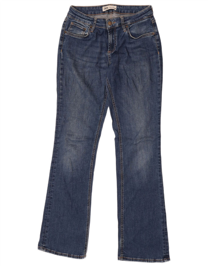 Женские джинсы Bootcut Zara EU 40 Medium W30 L32 Синие, хлопок