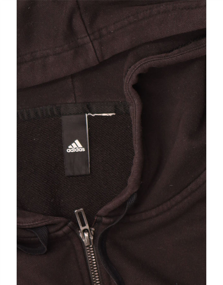 Мужской свитер с капюшоном на молнии Adidas 2XL черный