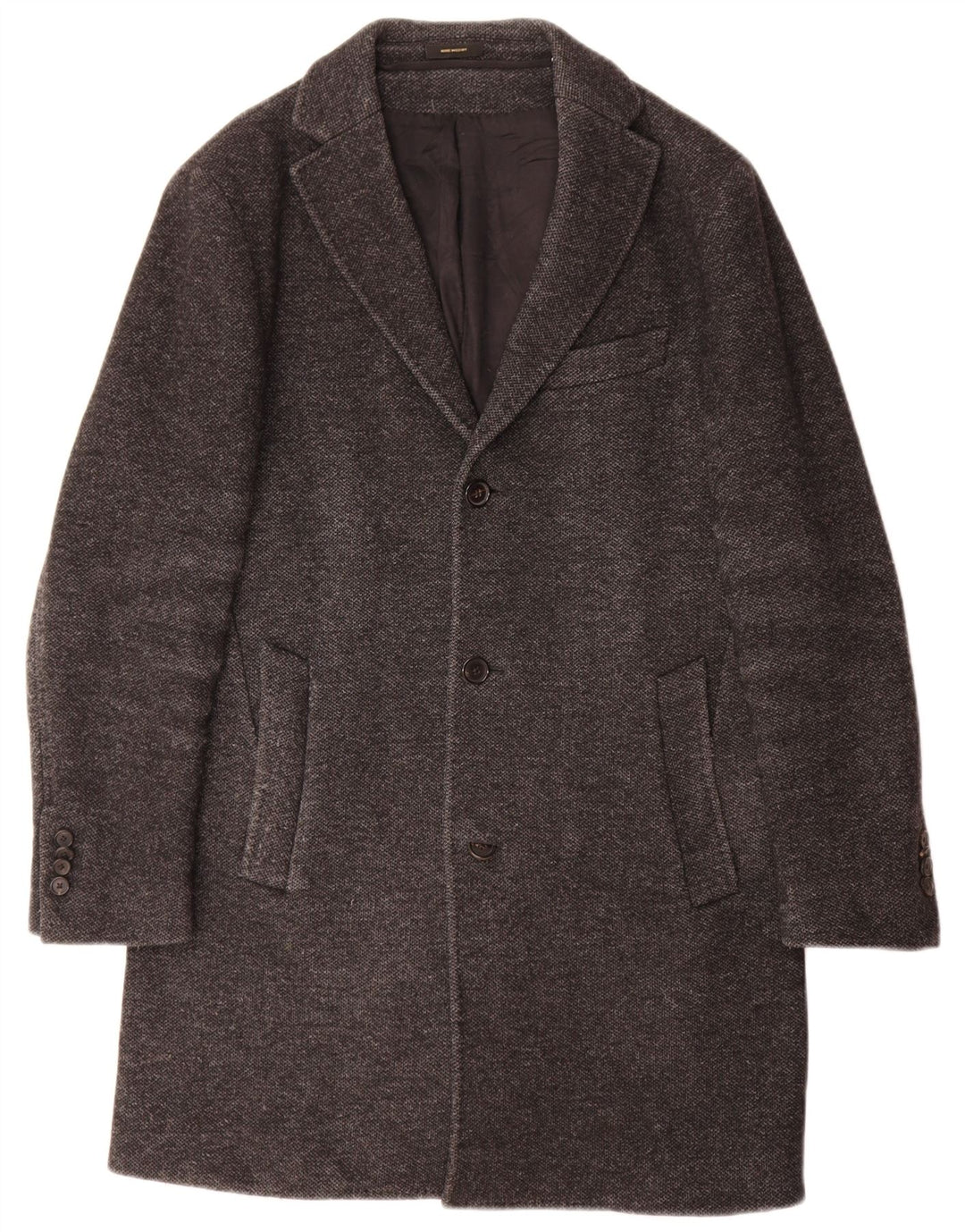 Massimo Dutti Мужское Пальто EU 48 Средне-Серый