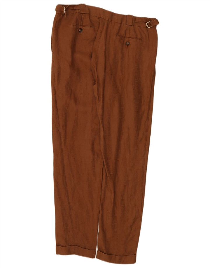 Брюки-чиносы Massimo Dutti женские стандартные EU 40 Medium W30 L31 Коричневые