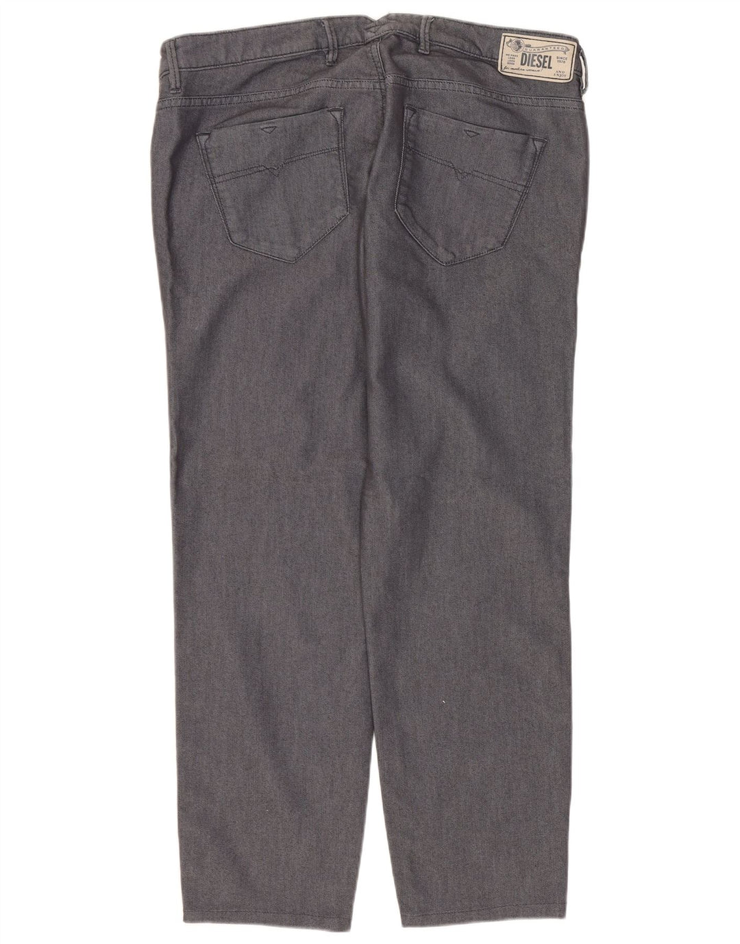 Женские прямые джинсы Diesel W32 L26, серый хлопок