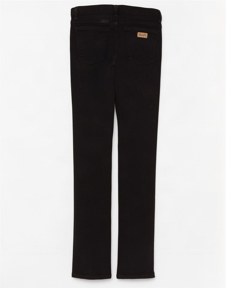 Мужские узкие прямые джинсы Wrangler W32 L32, черный хлопок