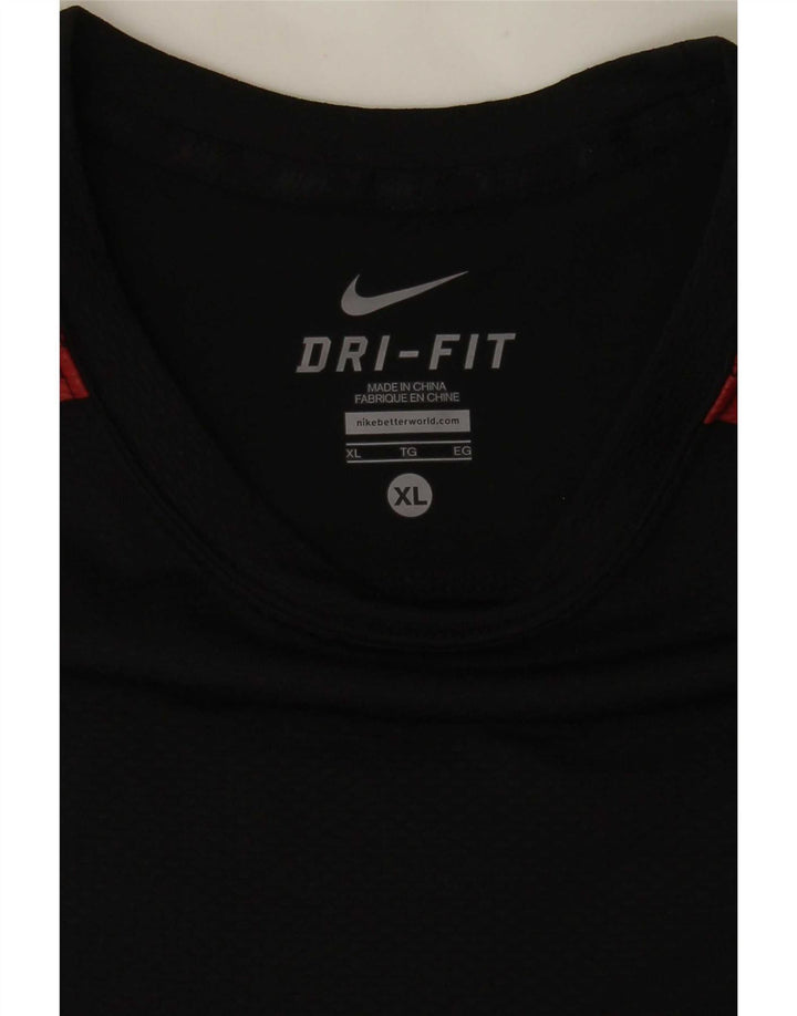 Мужская футболка Nike Dri Fit Top XL, черная