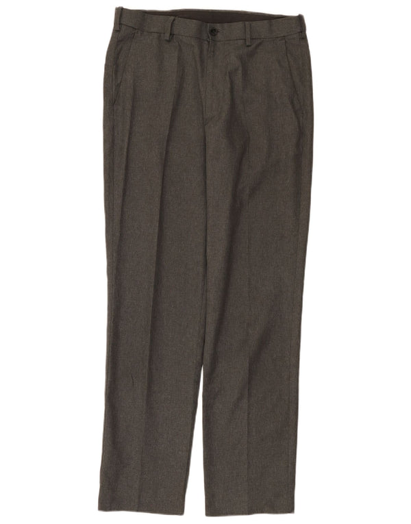 Мужские прямые брюки-чиносы Marks & Spencer W32 L31 серые