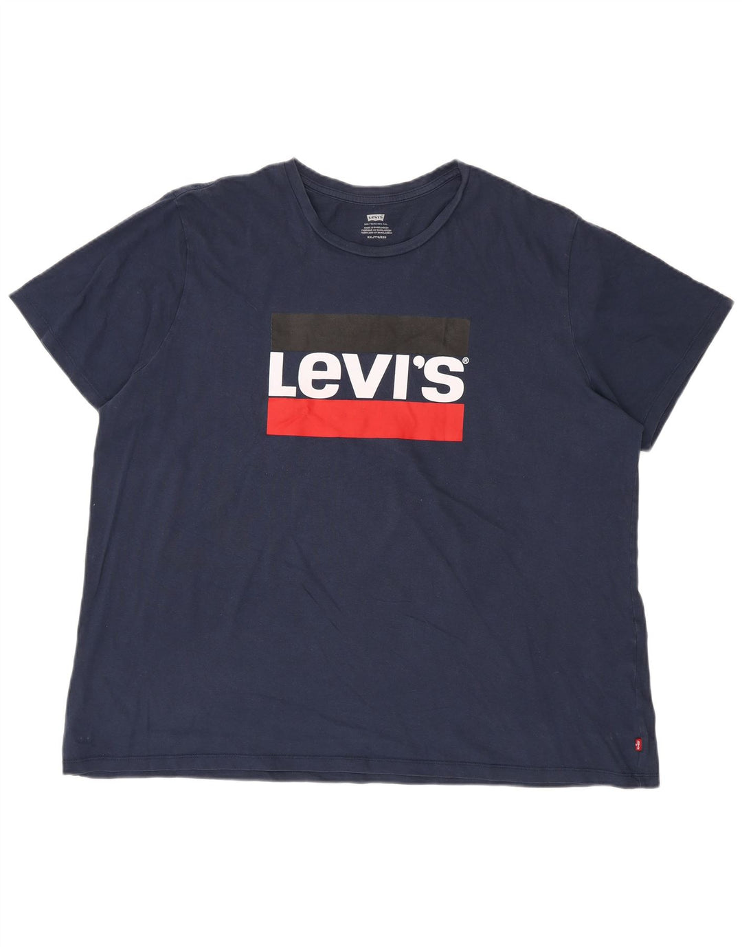 Мужская футболка с рисунком Levi's Top 2XL Темно-синий