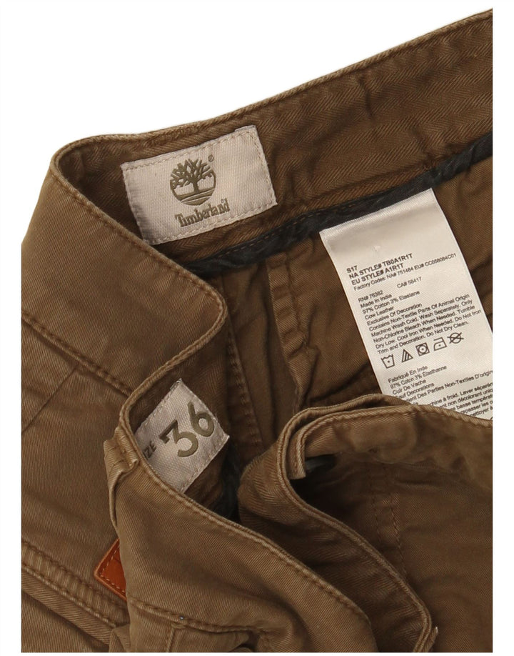 Мужские шорты карго Timberland W36, большие коричневые, хлопок