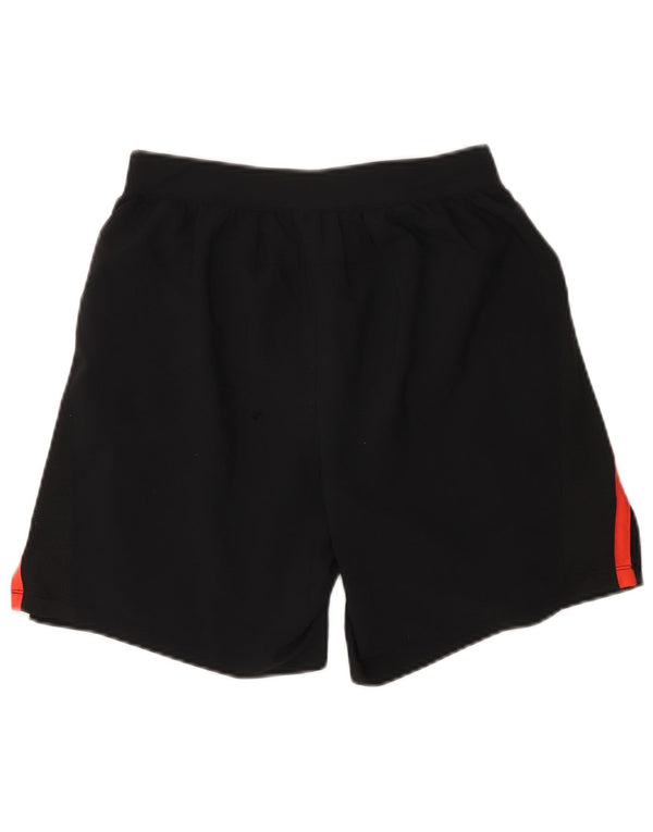 Женские спортивные шорты Under Armour UK 10, маленькие черные с цветными блоками