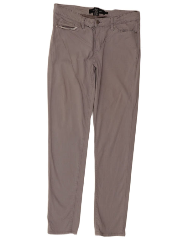 Женские повседневные узкие брюки Calvin Klein США 10, средний размер W30 L31, серый хлопок