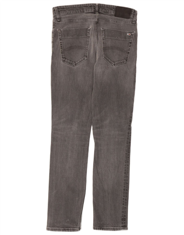 TOMMY HILFIGER Мужские джинсы Scanton Slim W32 L30 Серый хлопок