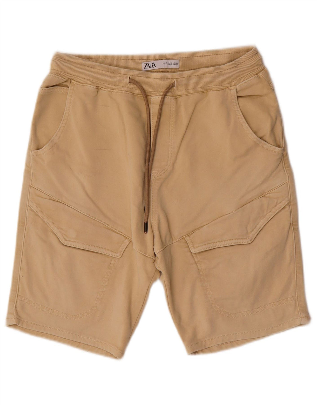 Мужские шорты карго Zara Medium W31 Бежевые