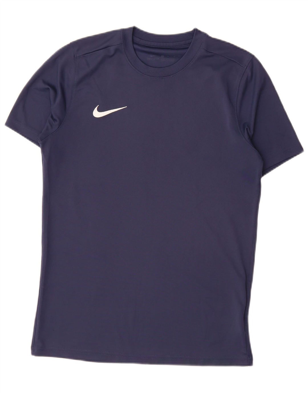 Мужская футболка Nike Dri Fit среднего размера, темно-синий, полиэстер