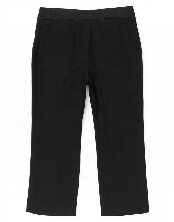 Женские прямые брюки чинос Marks & Spencer UK 16, большие W36 L27, черные