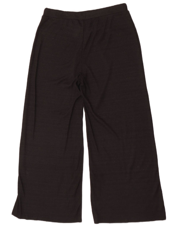 Женские широкие спортивные брюки Zara UK 18 XL, черные