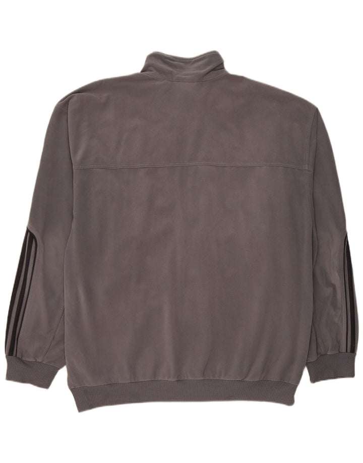 Мужская спортивная куртка Adidas UK 48/50 XL, серый полиэстер