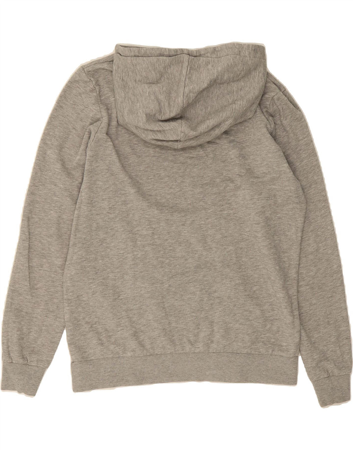 JACK & JONES Mens Graphic Hoodie Jumper Medium Grey Cotton Vintage Jack & Jones and Second-Hand Jack & Jones from Messina Hembry 