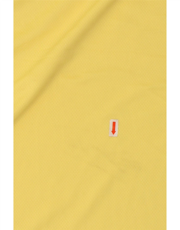 IZOD Мужская рубашка-поло для гольфа XL, желтый полиэстер