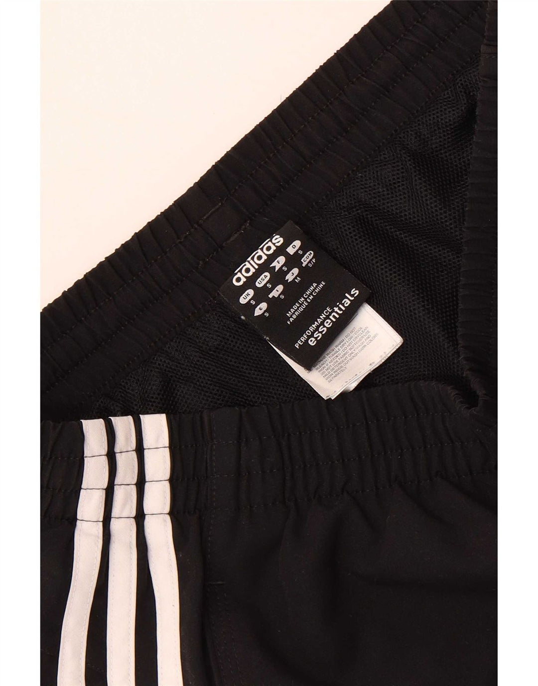 Мужские спортивные шорты Adidas Climalite, маленькие черные из полиэстера