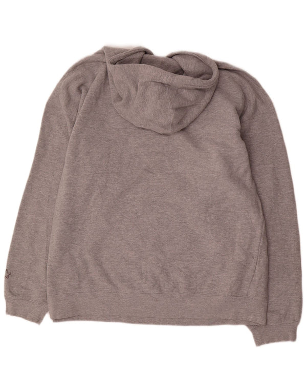 Мужской джемпер с капюшоном Starter Marshall Thundering Herd с рисунком, 2XL, серый хлопок