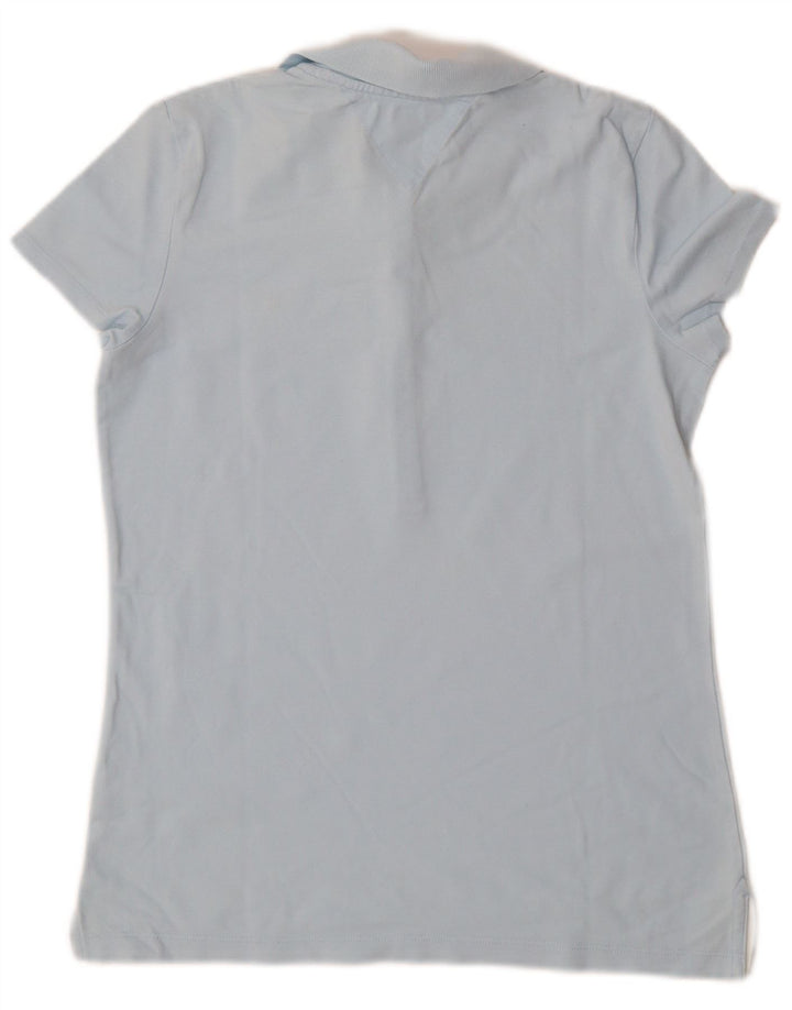 Женская рубашка-поло Tommy Hilfiger UK 10, маленькая, синяя