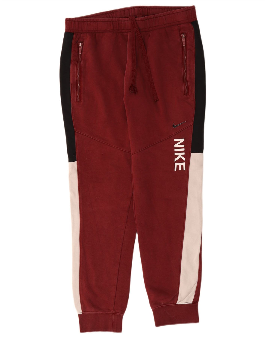 Мужские спортивные брюки Nike, джоггеры, средние, разноцветные, с цветными блоками