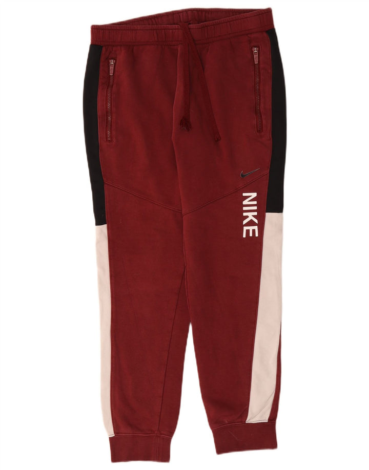 Мужские спортивные брюки Nike, джоггеры, средние, разноцветные, с цветными блоками