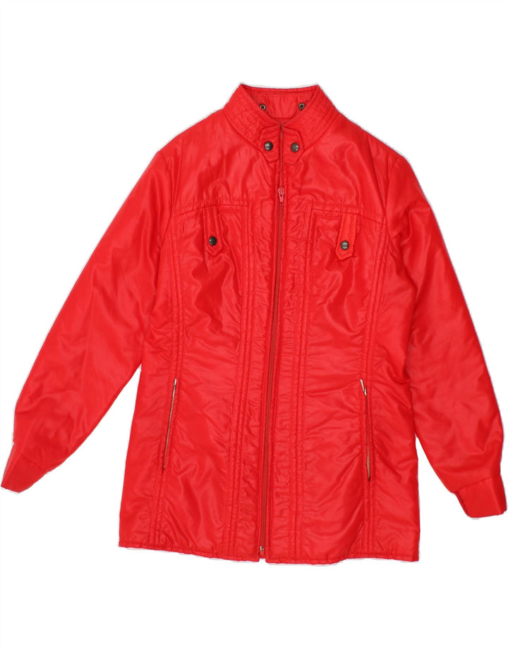 VINTAGE Mens Rain Jacket UK 36 Small Red Nylon Vintage Vintage and Second-Hand Vintage from Messina Hembry 