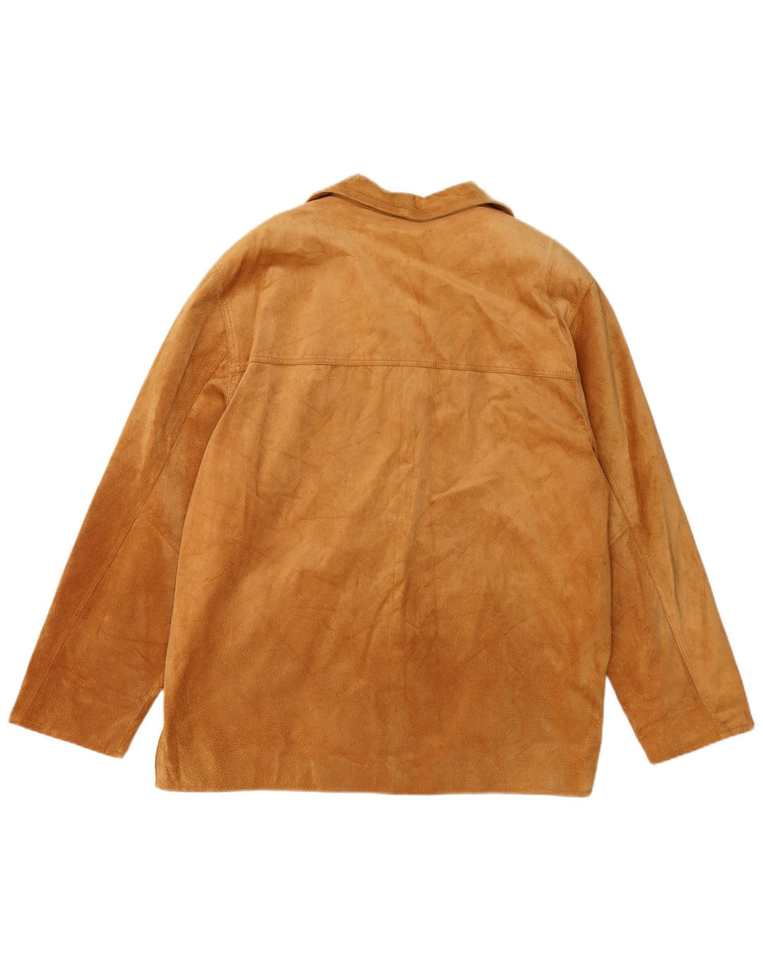 Vera Pelle Женская замшевая куртка оверсайз IT 48 XL Бежевая кожа
