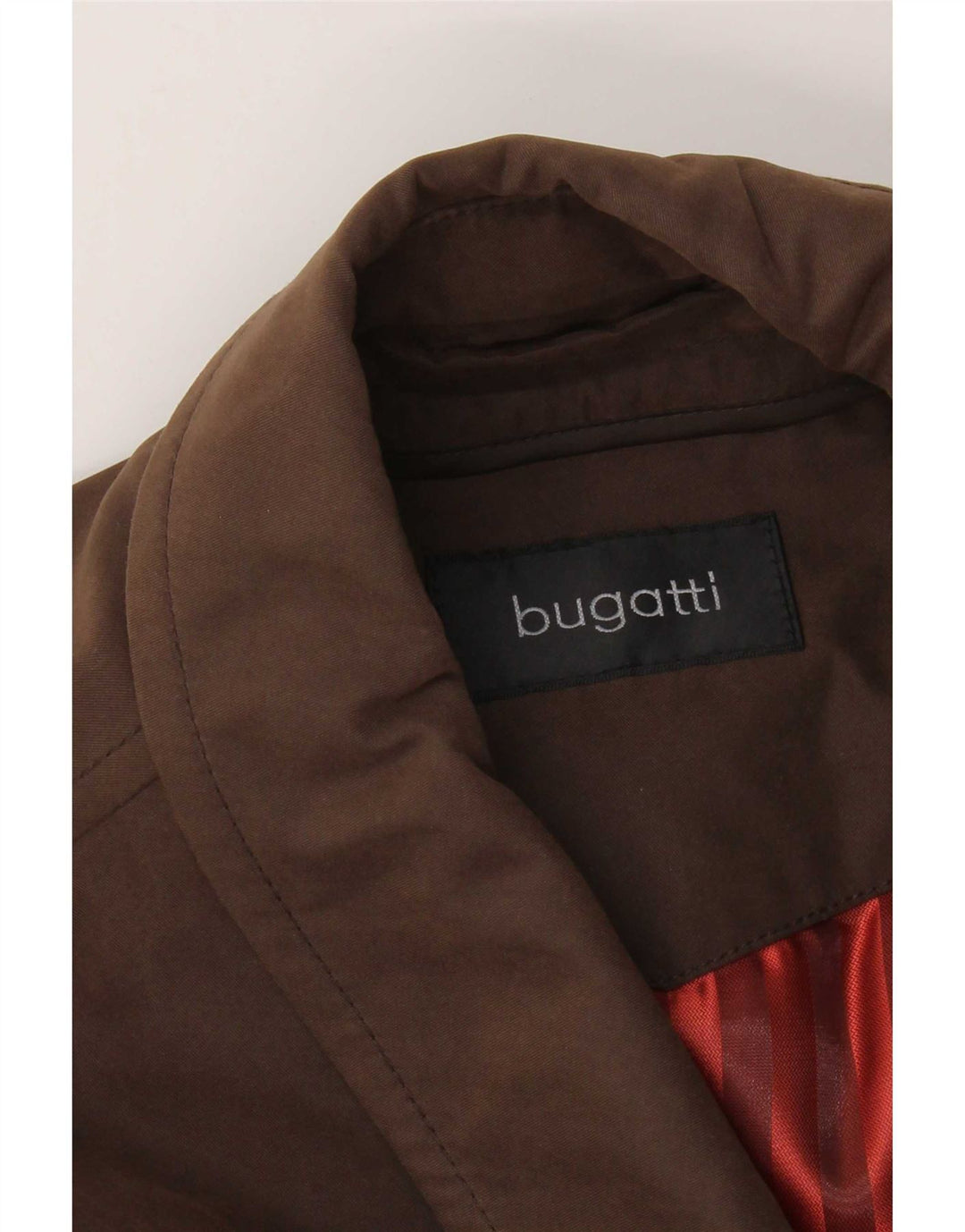 Мужское пальто Bugatti EU 54 2XL Коричневый полиэстер