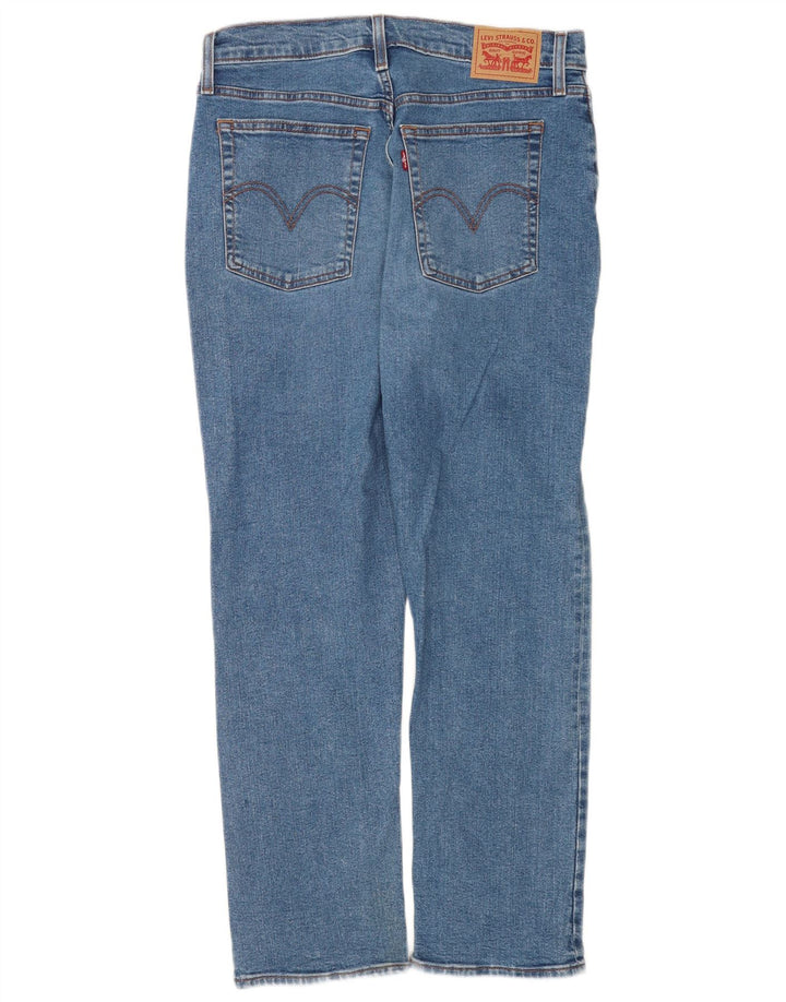 Женские прямые джинсы Levi's на танкетке W31 L28 синие
