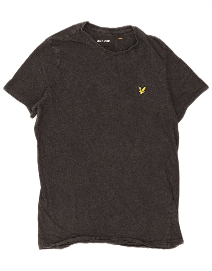 Мужская футболка Lyle & Scott, маленький серый хлопок
