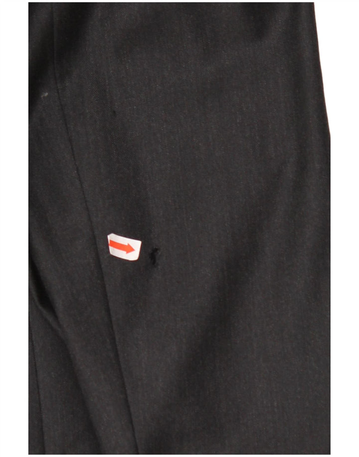 ARMANI COLLEZIONI Мужской пиджак на 3 пуговицах IT 52 XL Черный Шерстяной