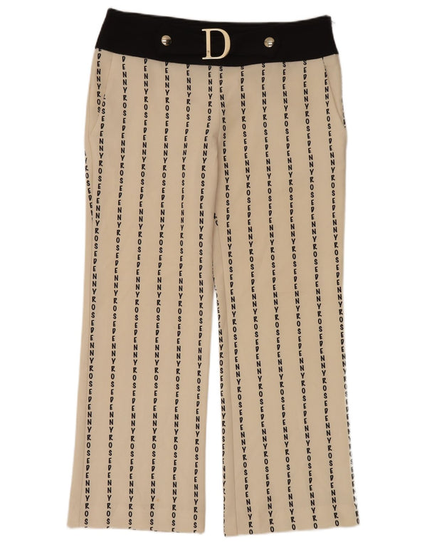 Denny Rose Женские повседневные брюки с рисунком IT 44 Medium W32 L28 Бежевые