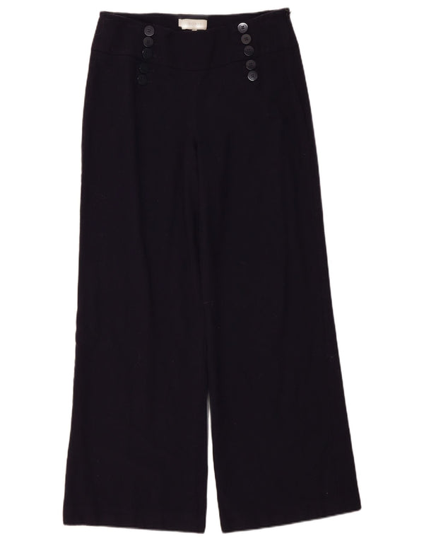 Женские повседневные брюки с завышенной талией Hobbs UK 12 Medium W32 L30 Темно-синие